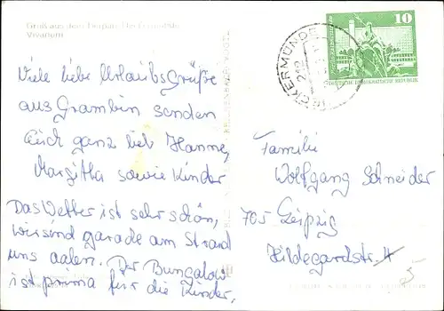 Ak Ueckermünde in Vorpommern, Tierpark, Vivarium