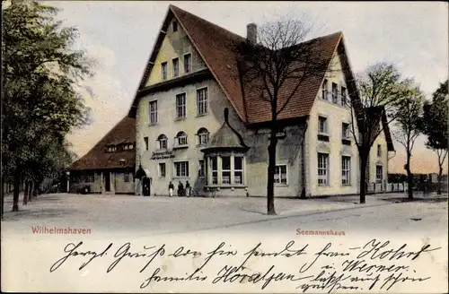 Ak Wilhelmshaven an der Nordsee, Seemannshaus