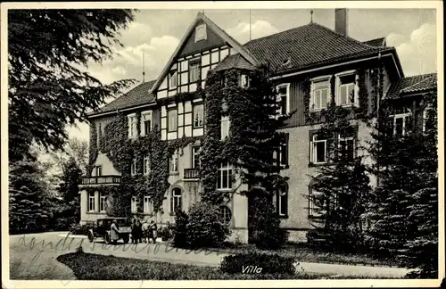 Ak Tiefenbrunn Mengershausen Rosdorf Niedersachsen, Landessanatorium Rasemühle, Villa