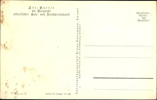 Ak Kassel in Hessen, Pferdemarkt