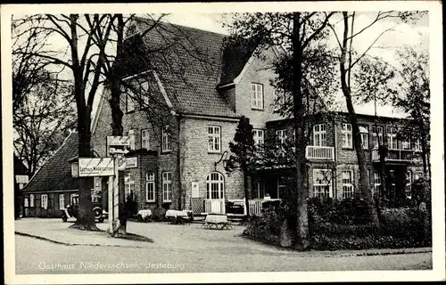 Ak Jesteburg in Niedersachsen, Gasthof Niedersachsen