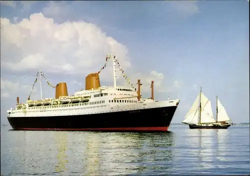 Ak Passagierschiff MS Europa, Norddeutscher Lloyd Bremen