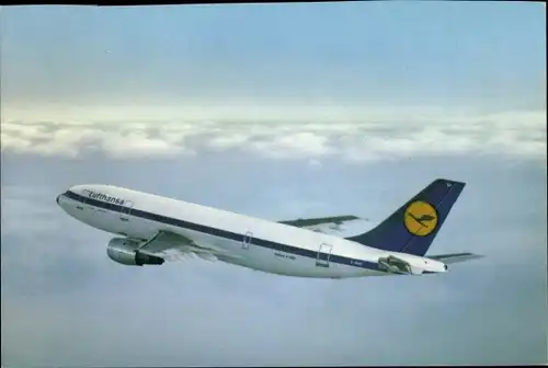 Ak Passagierflugzeug Lufthansa Airbus A300