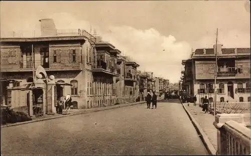 Syrisches Ak Aleppo, New Street, Luna Park