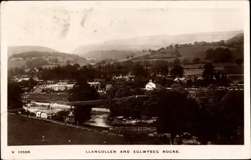 Ak Llangollen Wales, Eglwyseg Rocks