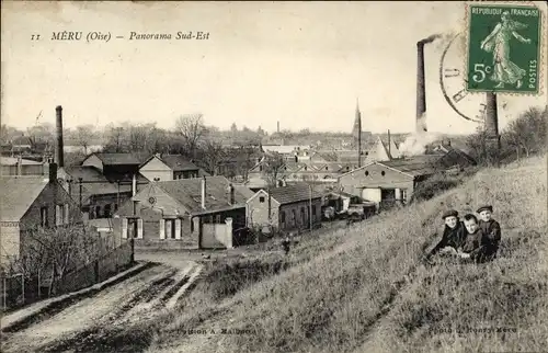 Ak Meru Oise, Panorama Sud-Est