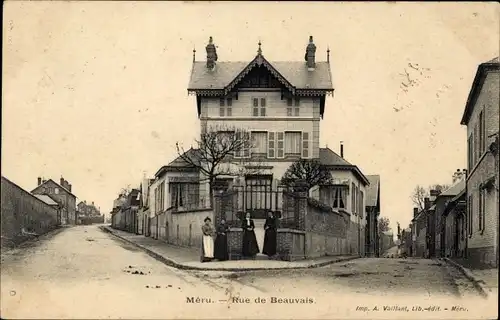Ak Meru Oise, Rue de Beauvais