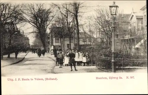 Ak Haarlem Nordholland Niederlande, Zijlweg 2a