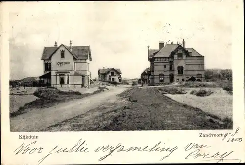 Ak Zandvoort Nordholland Niederlande, Kijkduin