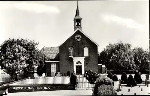 Ak Giessen Nordbrabant Niederlande, Ned. Herv. Kerk