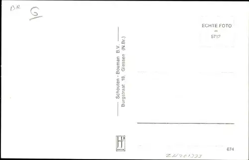 Ak Giessen Nordbrabant Niederlande, Ned. Herv. Kerk