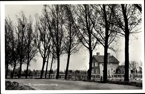 Ak Oud Alblas Südholland, Burgemeesterswoning