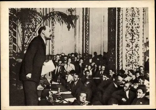 Ak Wladimir Iljitsch Lenin, III. Weltkongress der Kommintern, Moskau 1921