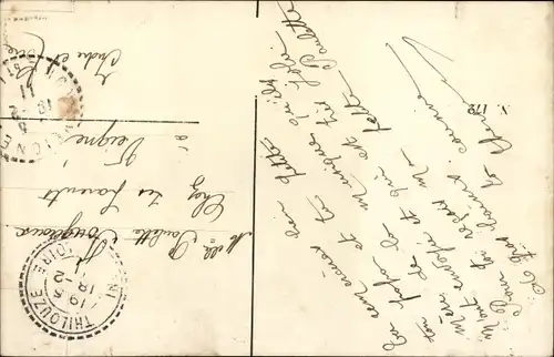 Ak Mädchen mit Geige, Portrait