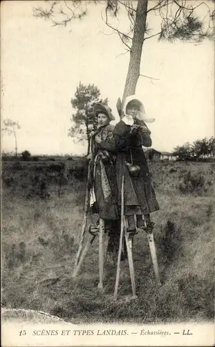 AK-Szenen und -Typen Landais, Echassieres