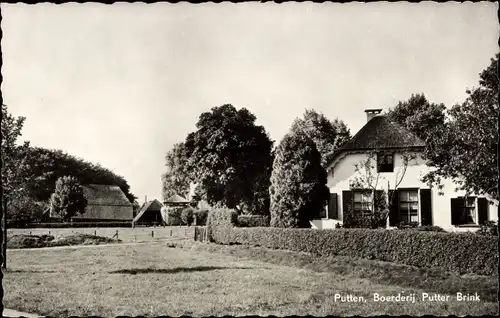 Ak Putten Gelderland, Boerderij Putter Brink