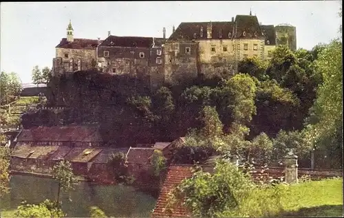 Ak Raabs an der Thaya in Niederösterreich, Burg