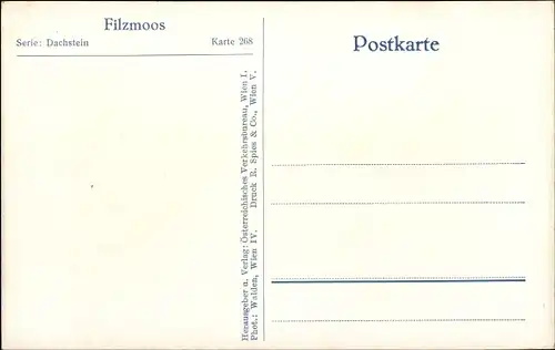 Ak Filzmoos im Pongau in Salzburg, Ortsansicht