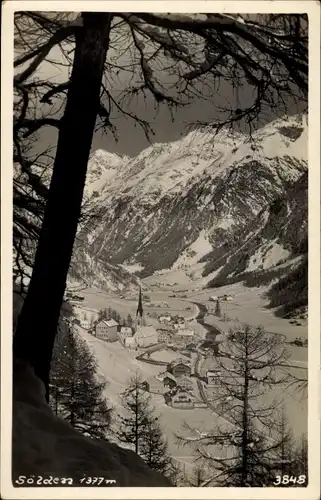 Ak Sölden in Tirol, Teilansicht