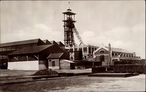 Ak Lens Pas de Calais, Fosse, Mines de Lens