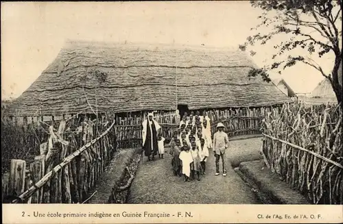 Ak-Guinea, Guinée Française, École Primaire Indigène