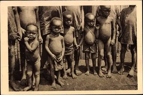 Ak Lambarene Gabun, Kinder