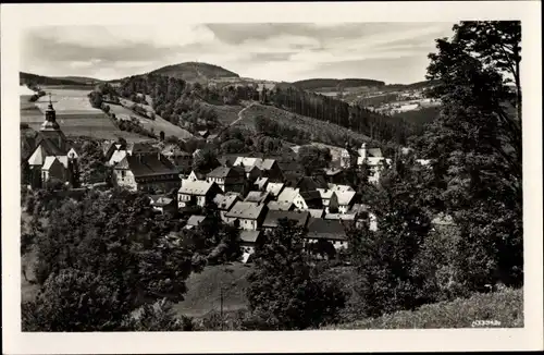 Ak Lauenstein Altenberg im Erzgebirge, Gesamtansicht