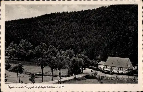 Ak Seyde Hermsdorf im Erzgebirge, Gaststätte Zwergbaude