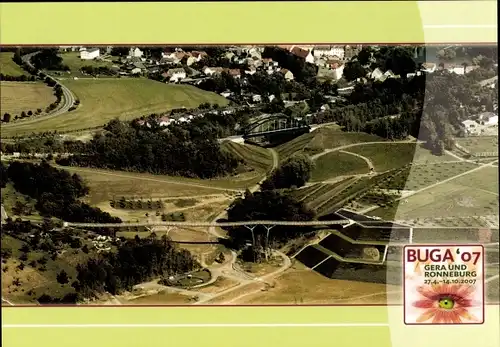 Ak Ronneburg in Thüringen, Drachenschwanz, Gessentalbrücke