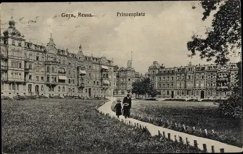 Ak Gera in Thüringen, Prinzenplatz