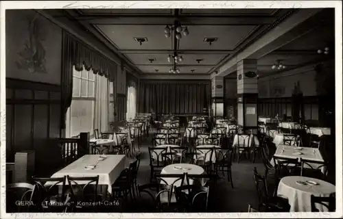 Ak Gera in Thüringen, Tonhalle, Konzert Café