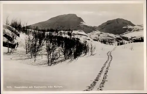 Ak Schweden, Vassitjakko, Vuojtsarita tran Njutum