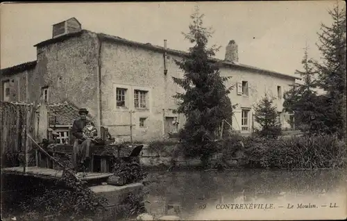 Ak Contrexéville Lothringen Vosges, Le Moulin