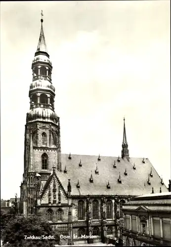 Ak Zwickau in Sachsen, Dom St. Marien