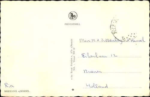 Ak Mouzaive Vresse sur Semois Wallonien Namur, Panorama