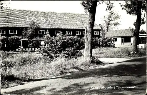 Ak Haamstede Zeeland Niederlande, Kampeerboerderij Blomshoeve