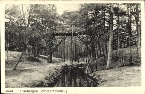 Ak Driebergen Utrecht Niederlande, Zwitserschebrug