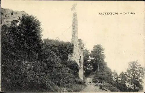 Ak Valkenburg (L.) Limburg Niederlande, De Ruine