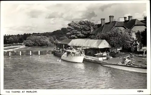 Ak Marlow South East England, The Thames