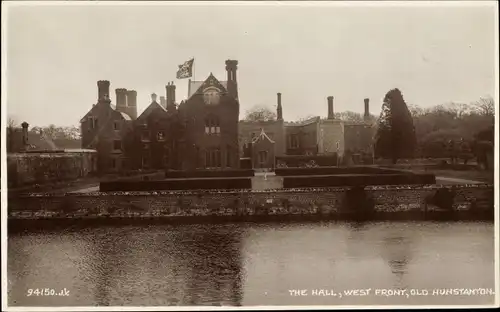 Ak Hunstanton East England, The Hall, West Front