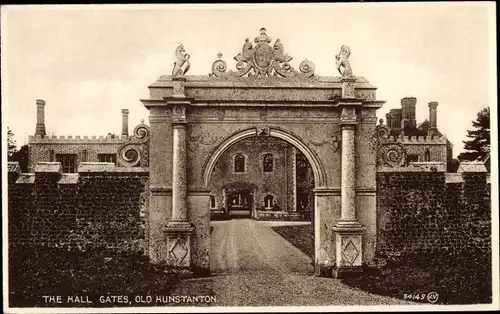 Ak Hunstanton East England, The Hall Gates