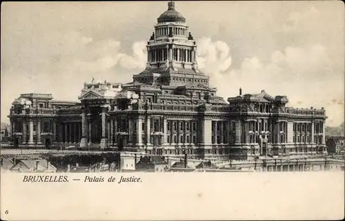 Ak Bruxelles Brüssel, Palais de Justice