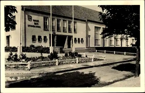 Ak Ostseebad Ahlbeck Heringsdorf auf Usedom, FDGB-Erholungsheim Erholung, Dünenstraße 37