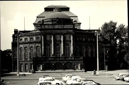 Foto Ak Karl Marx Stadt Chemnitz in Sachsen, Opernhaus