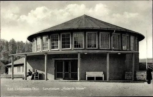 Ak Bad Liebenstein im Thüringer Wald, Sanatorium Heinrich Mann