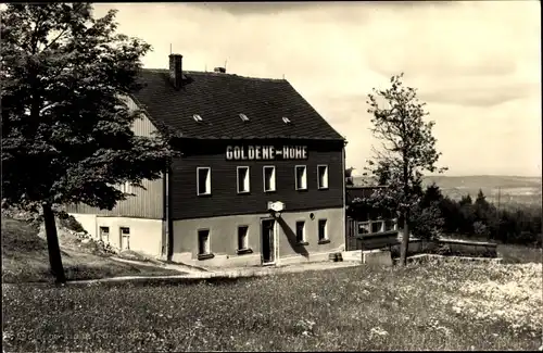 Ak Schnarrtanne Auerbach im Vogtland, Gaststätte Goldene Höhe