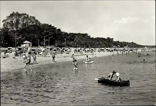 Ak Thiessow auf Rügen, Strandbad