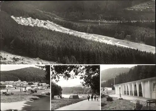 Ak Wilhelmsdorf an der Saale Thüringen, Campingplatz Portenschmiede