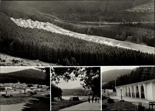 Ak Wilhelmsdorf an der Saale Thüringen, Campingplatz Portenschmiede