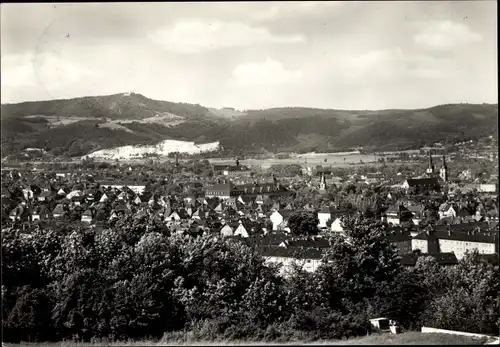 Ak Saalfeld an der Saale Thüringen, Panorama